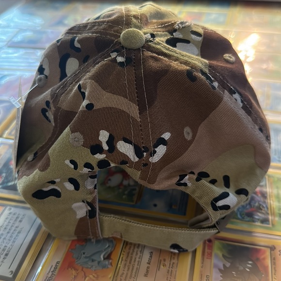 KBETHOS Vintage Green Camouflaged Cap - Picture 4 of 7